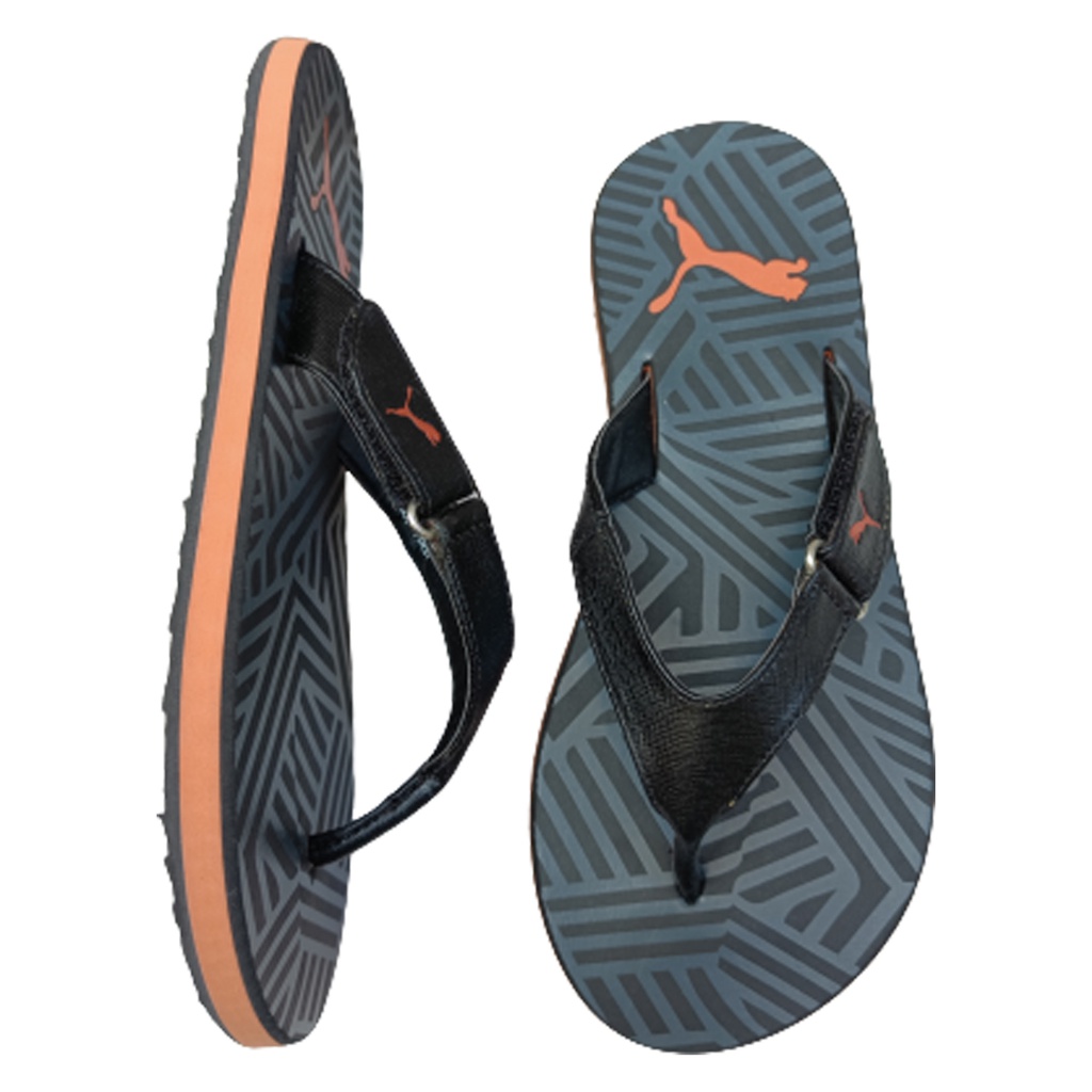 Puma flip hotsell flops orange